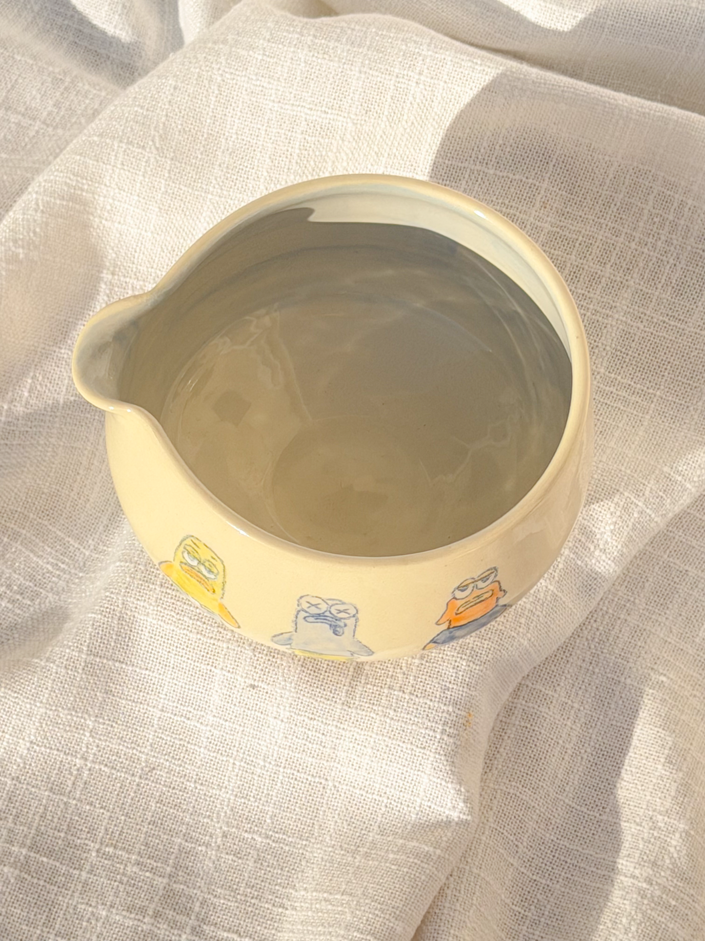 bikini bottom matcha bowl