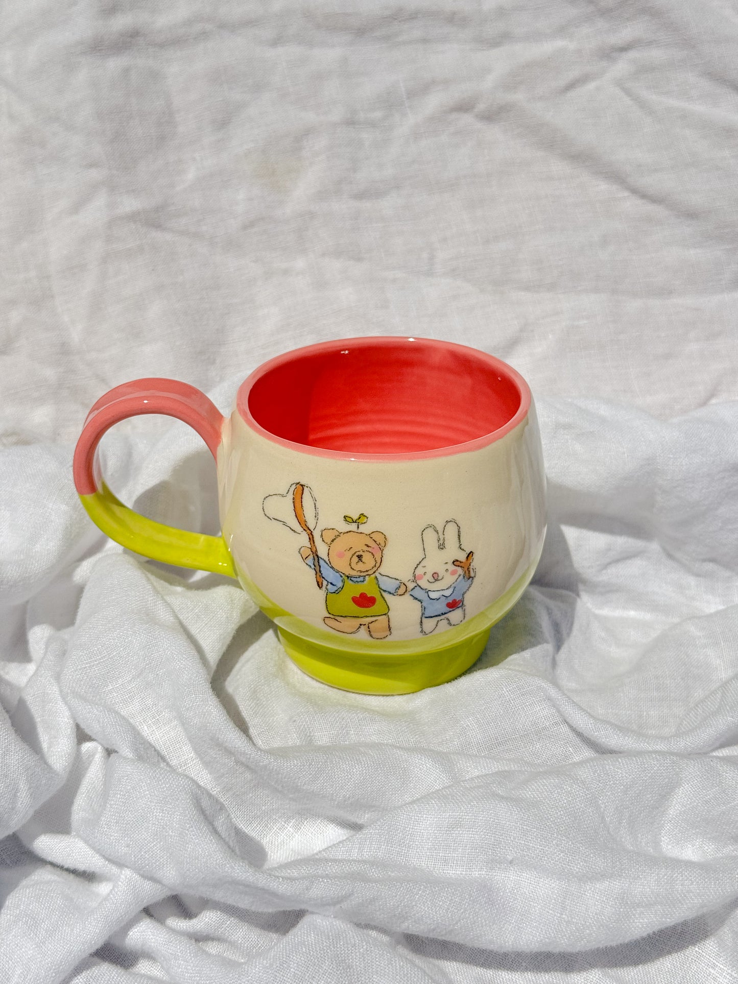 friend crossing mug