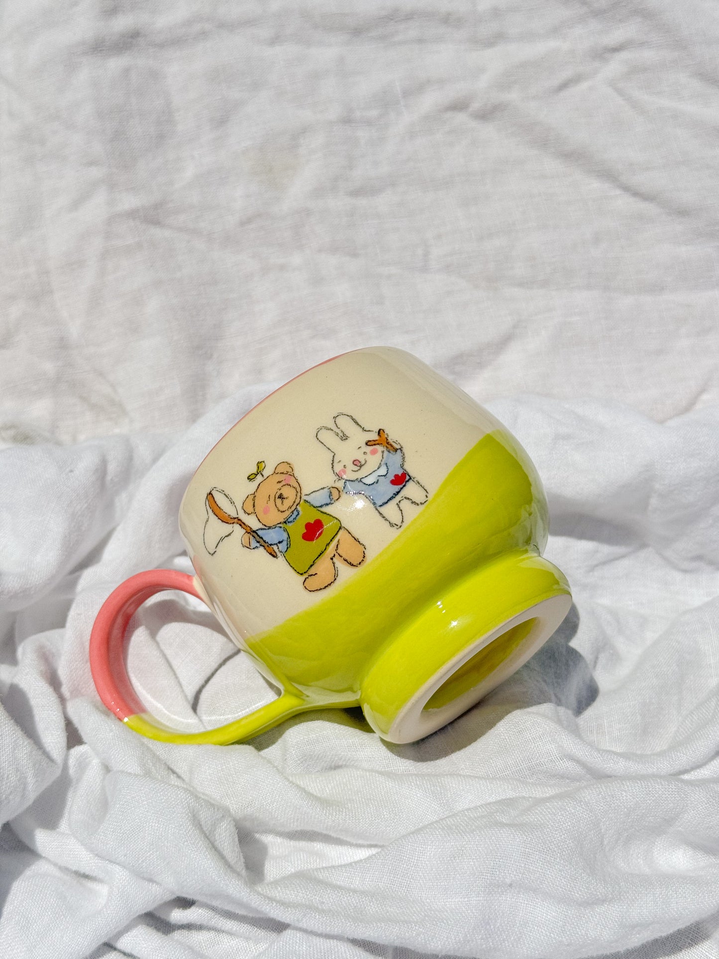 friend crossing mug