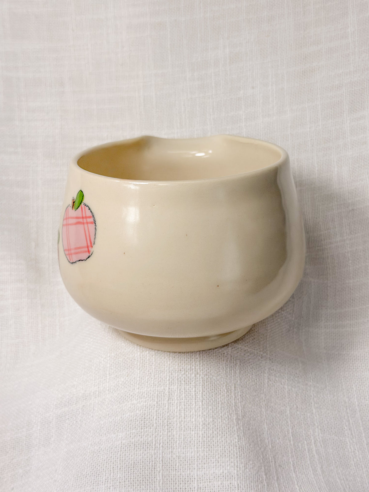 apples matcha bowl