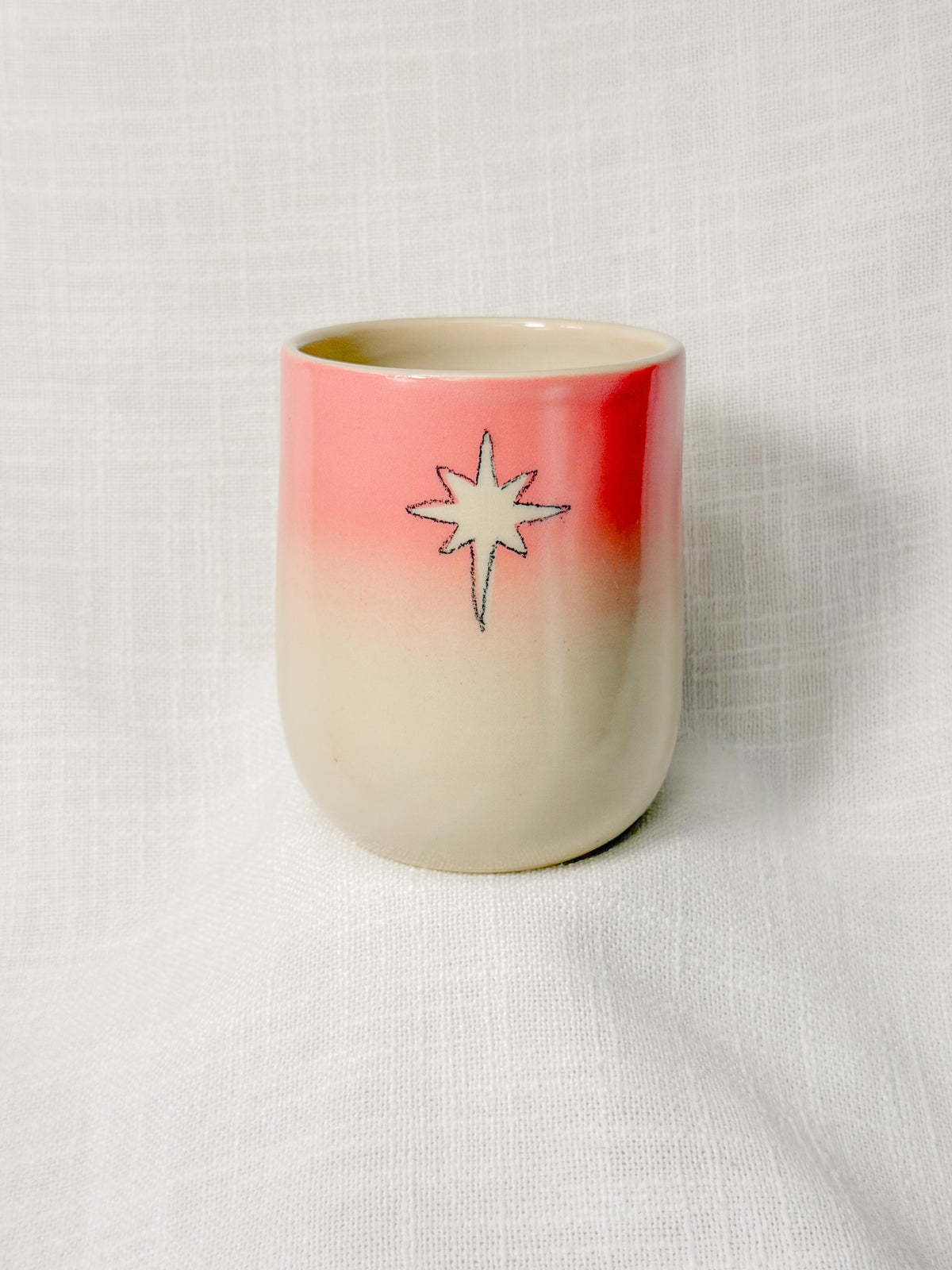 3 apples tall cup (pink)