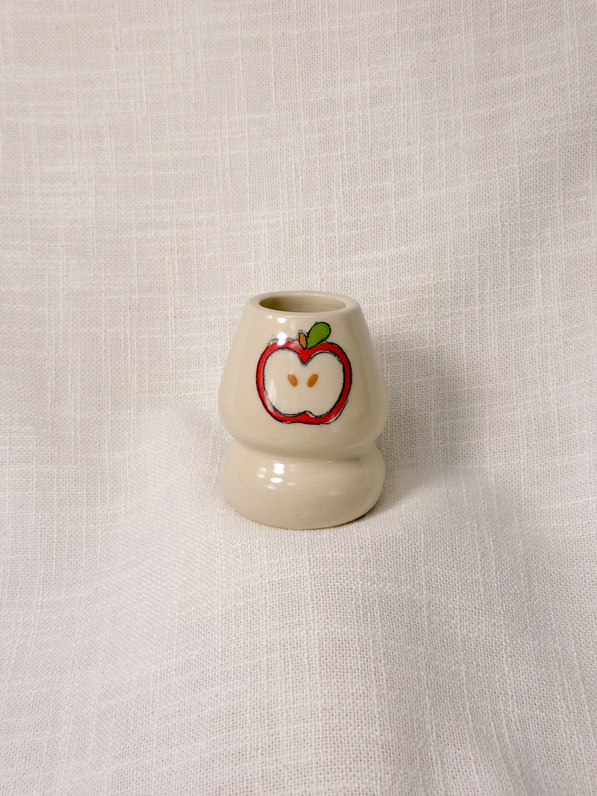 apple matcha whisk holder