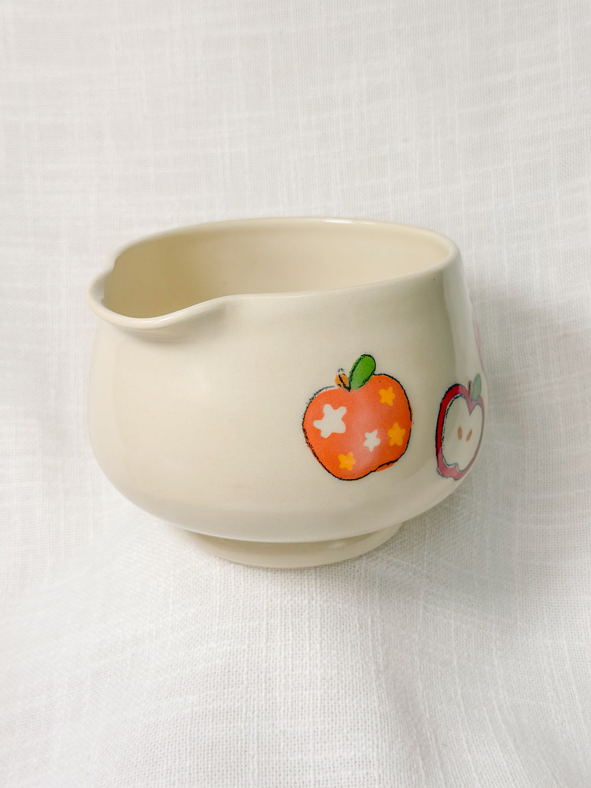 apples matcha bowl