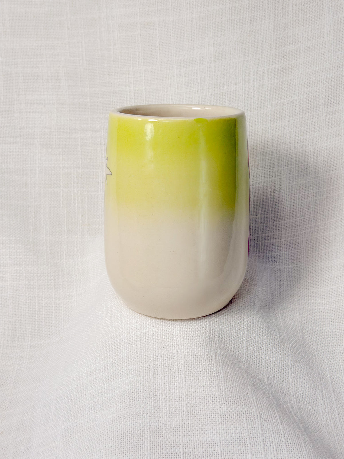 3 apples tall cup (green)