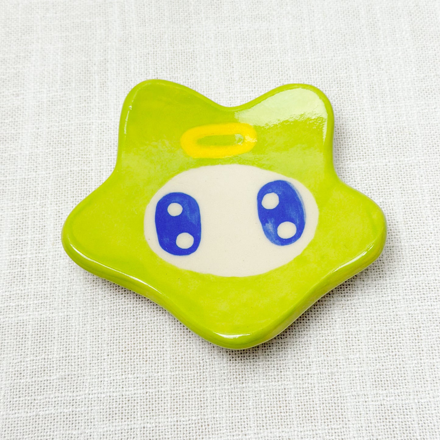 apollo footed dish - natural