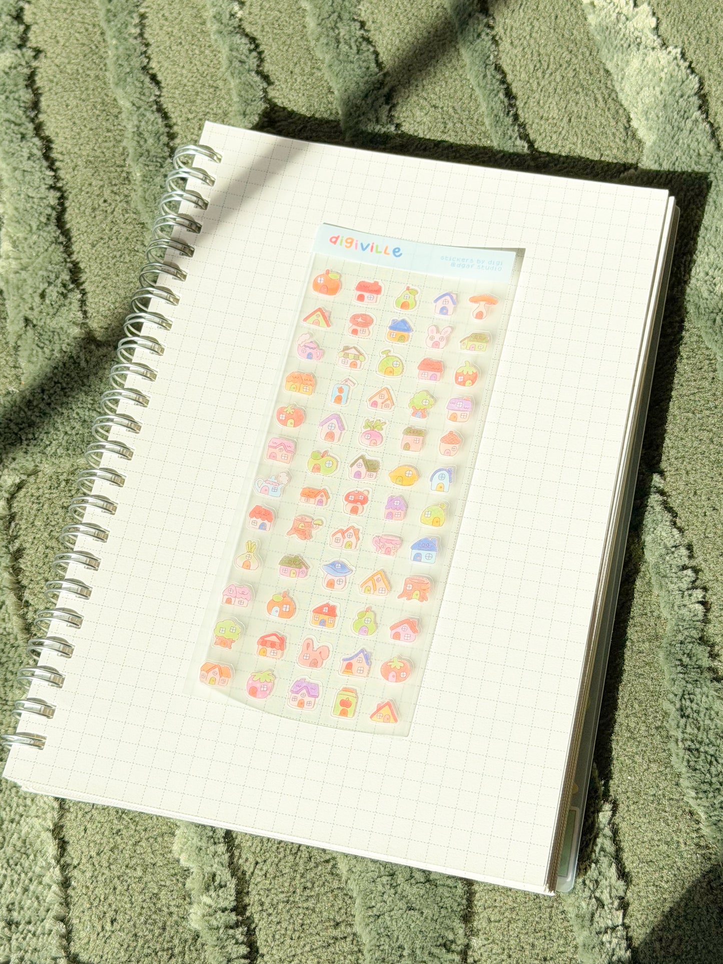 skinny sticker sheet - digiville