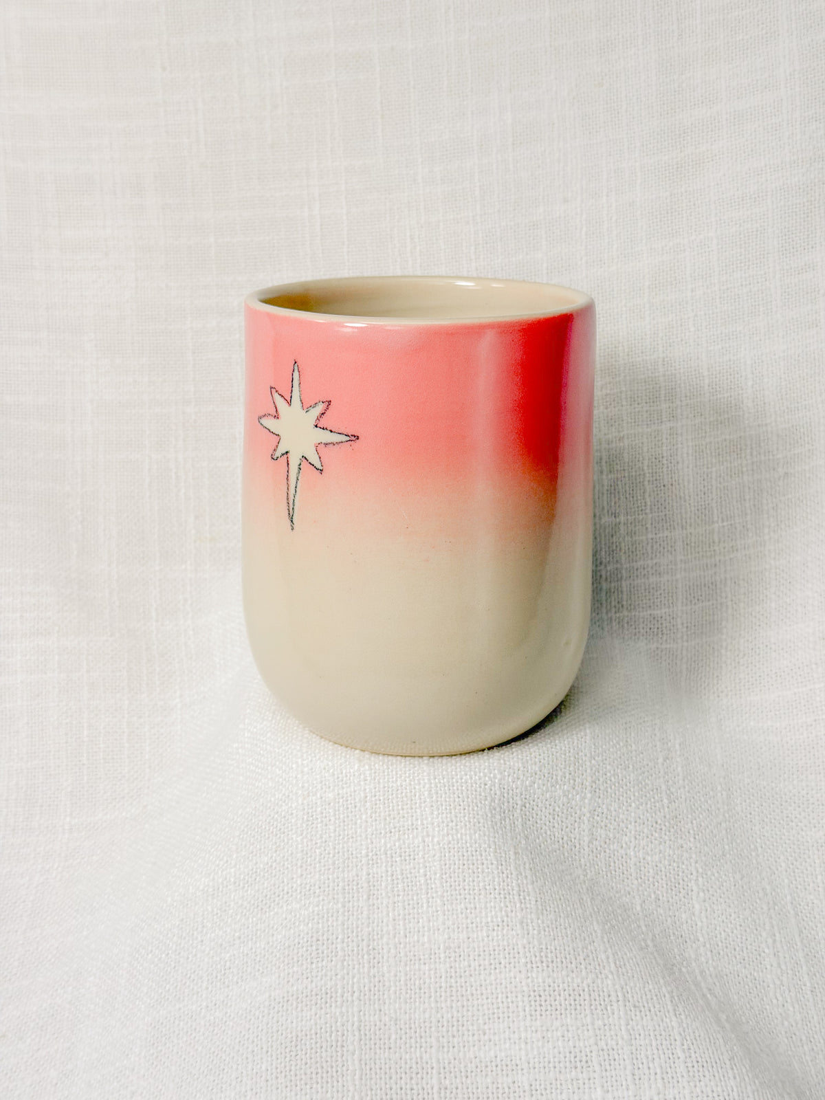 3 apples tall cup (pink)