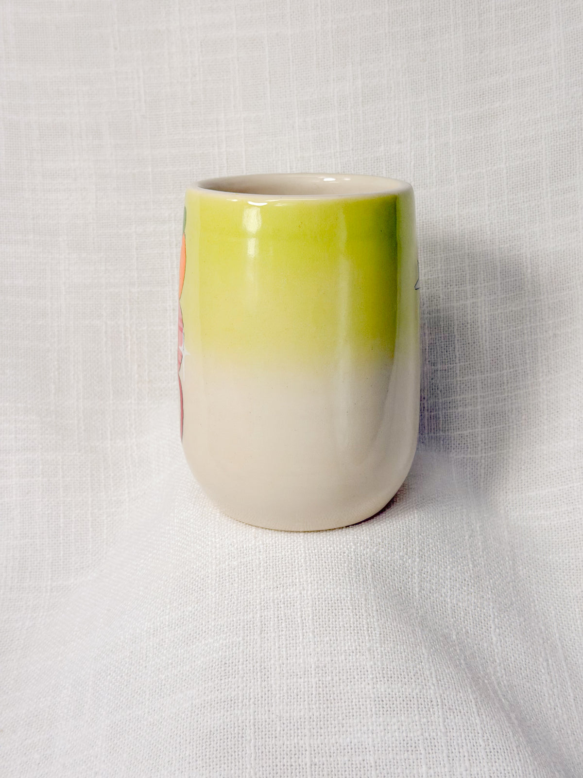 3 apples tall cup (green)