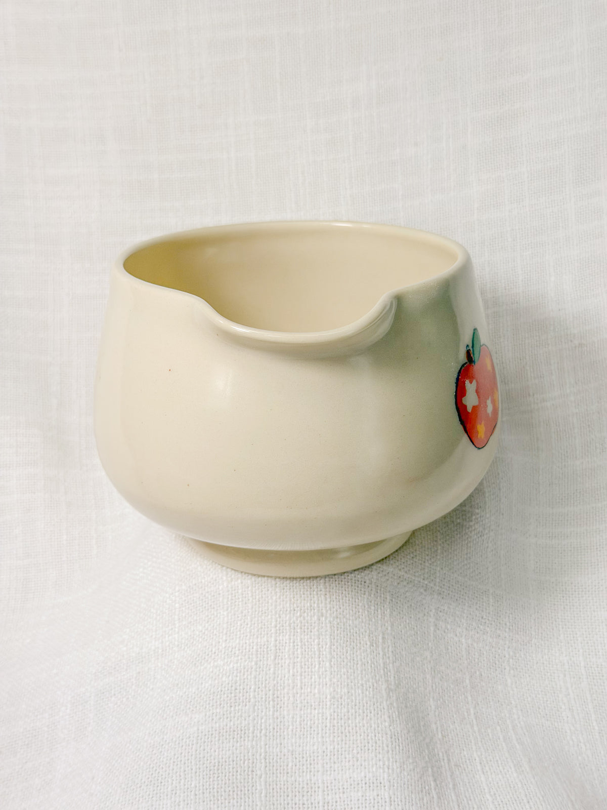 apples matcha bowl