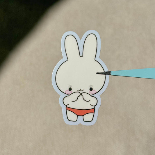 vinyl sticker - panty bunji