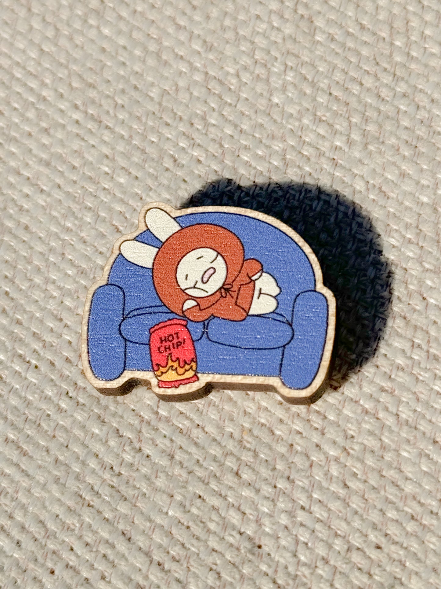 wooden pin