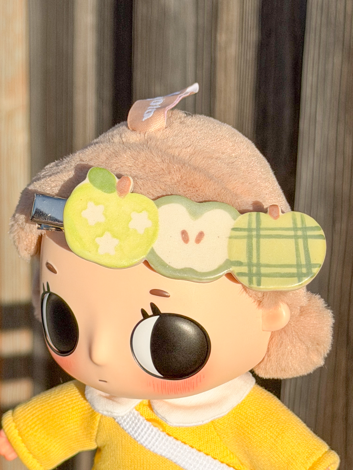 3 apples hair clip (lodi)