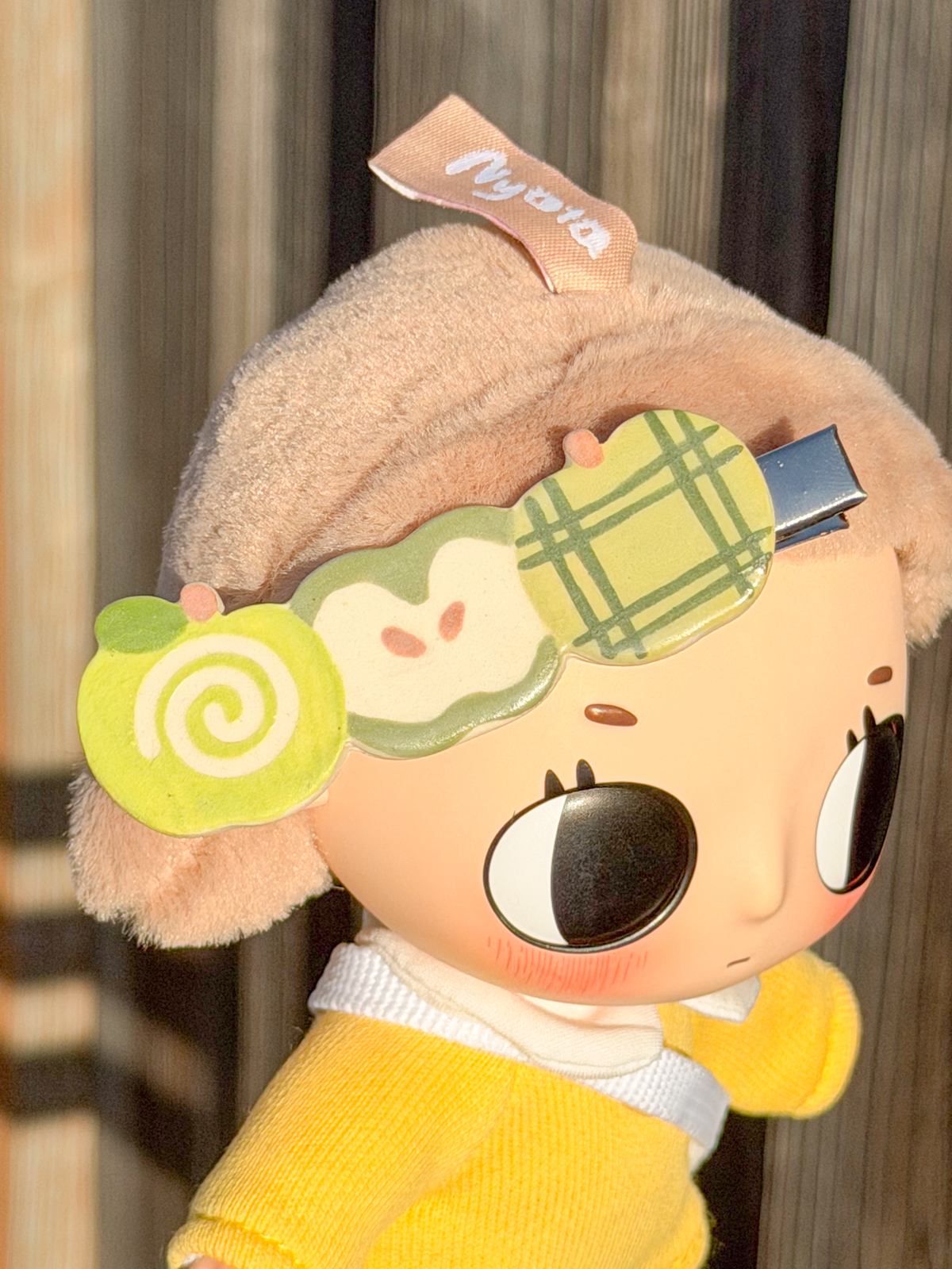 3 apples hair clip (lodi)
