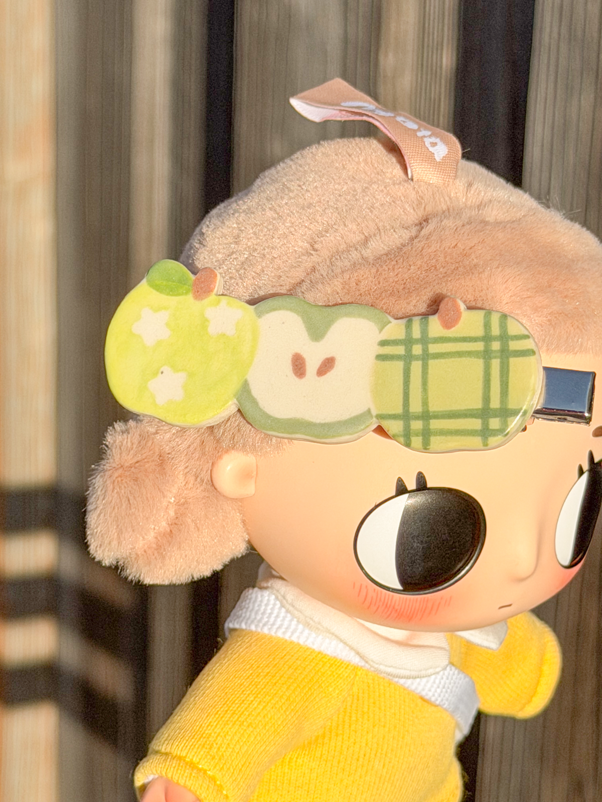 3 apples hair clip (lodi)