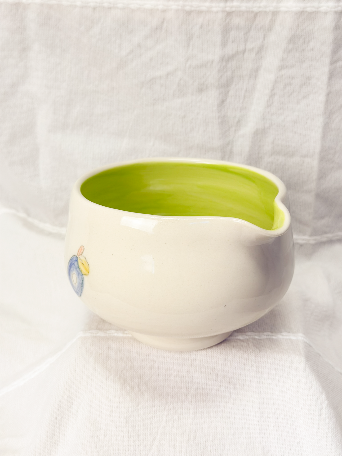 hungry caterpillar matcha bowl