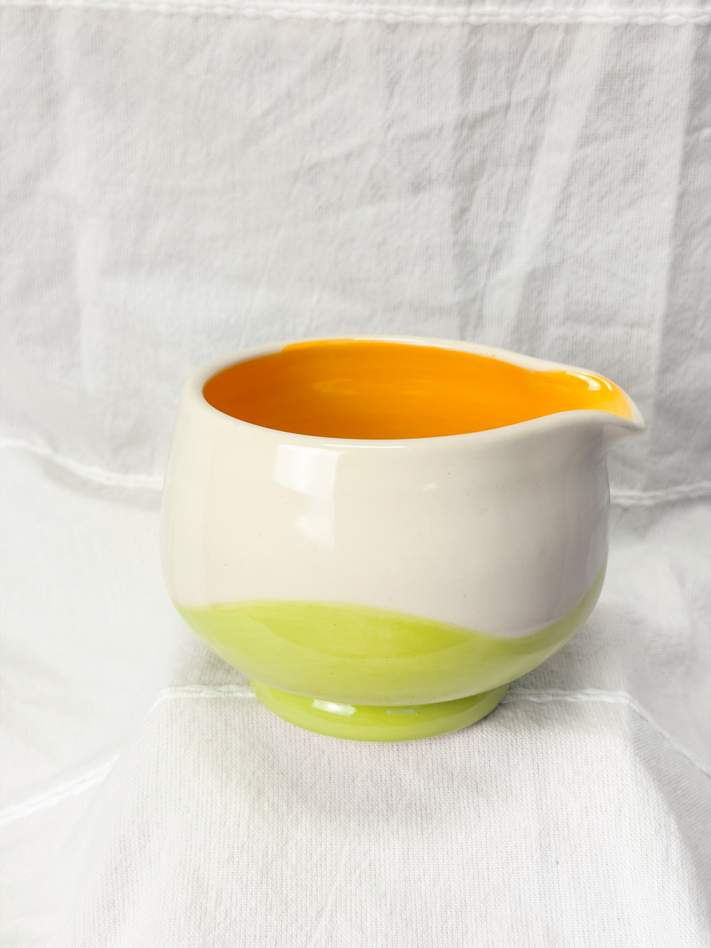 calico kitties matcha bowl