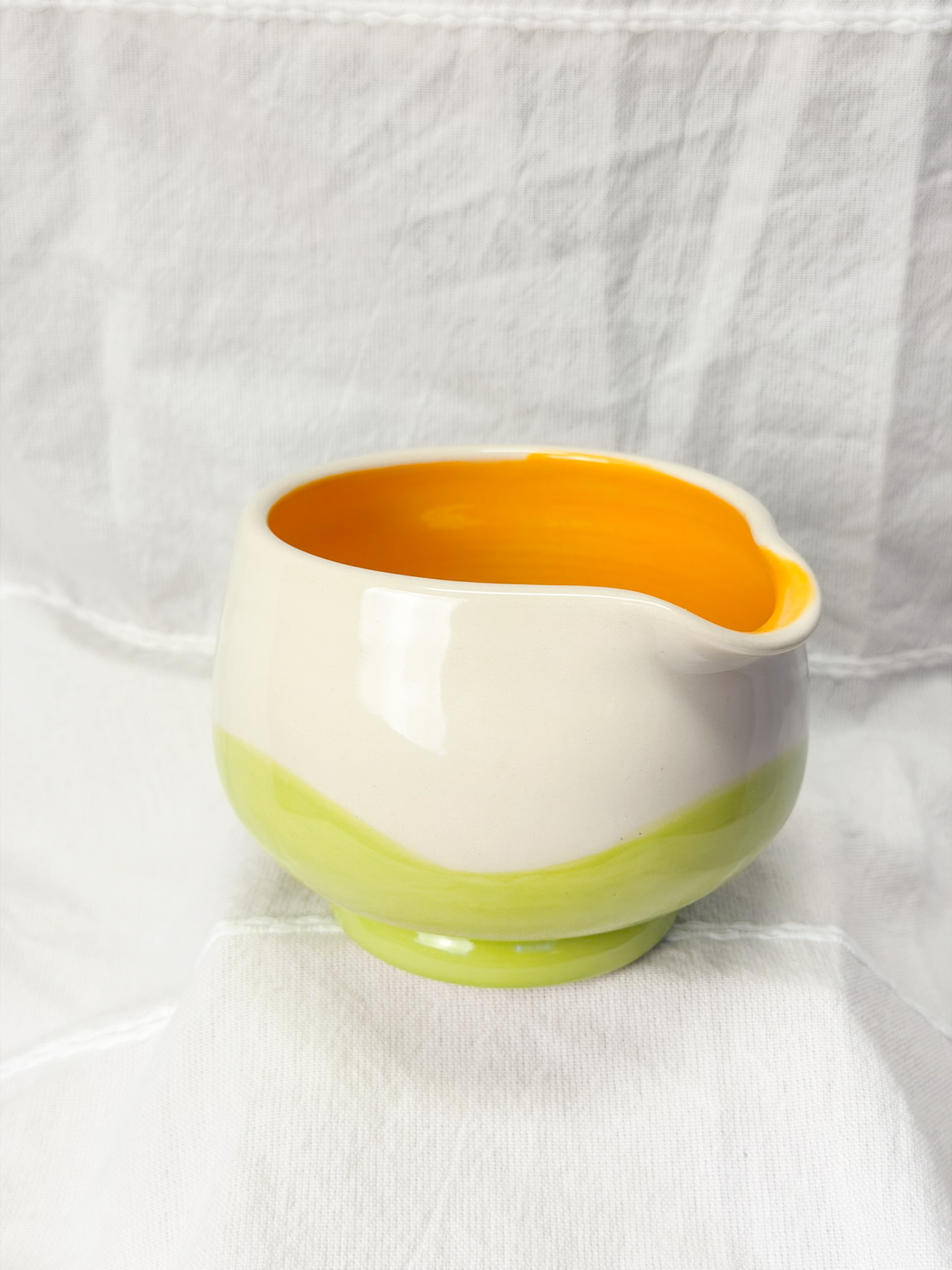 calico kitties matcha bowl