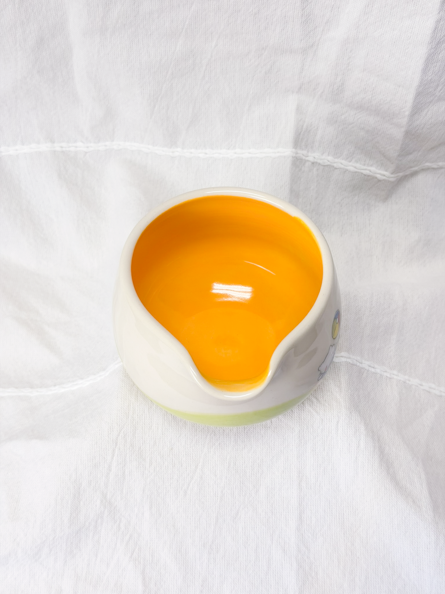 calico kitties matcha bowl